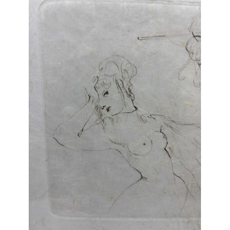 Leonor Fini, originele diepdruk, gesigneerd door de kunstenaar