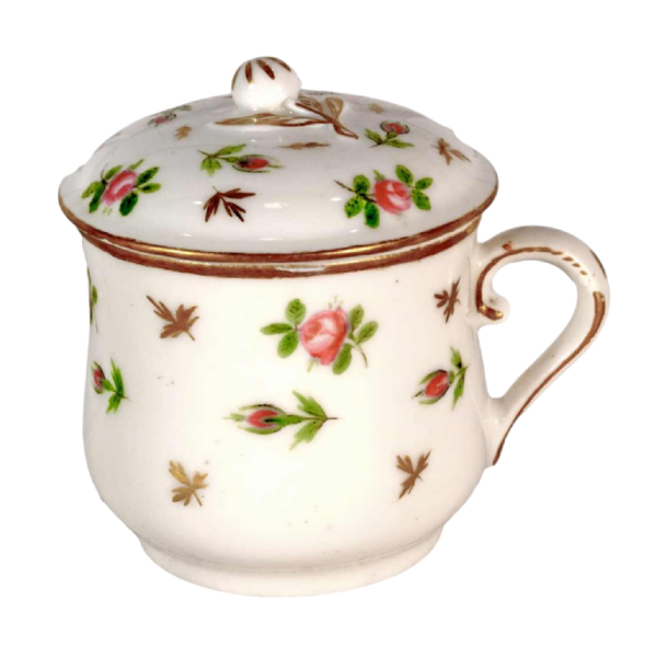 Porcelaine de Paris - Manufacture de Locre, pot à crème ou à Jus, XVIIIe s