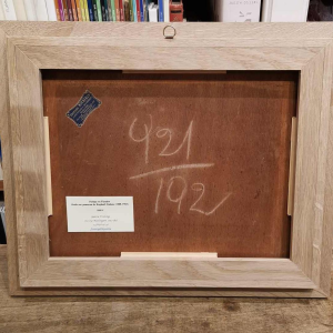 Vissen in Vlaanderen' olieverf op paneel door Raphaël Dubois, luministisch schilderij