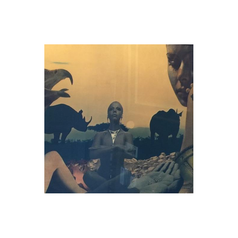 Collage surréaliste attribué à Carlos de Radzitzky - circa 1960