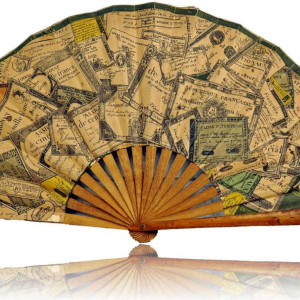HEROLD et Cie imprimeur and E. FAUCO, fan with revolutionary assignats, 19th century