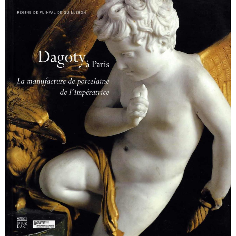 Porcelaine de Paris - Manufacture de Dagoty, verseuse / théière, style Empire, XIXe s