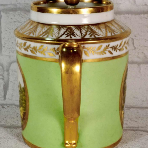 Paris porcelain, coffee/tea pot, early 19th century