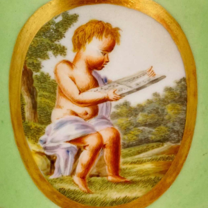 Porcelaine de Paris, cafetière / théière, début XIXe s