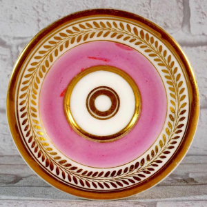 Porcelaine de Paris, petite tasse et soucoupe, début XIXe s