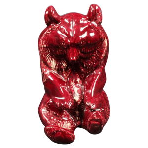 Thierry Van Rijswijck & Roger Guerin - Art Deco Bear Ceramic Sculpture - 1935