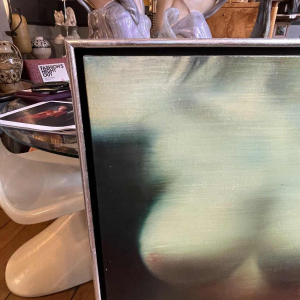 MACKOWIAK ERWIN " Nu 1972 " Pop'Art belge, tableau / peinture / huile sur toile