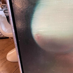 MACKOWIAK ERWIN " Naakt 1972 " Belgische Pop'Art, schilderij / olieverf op doek