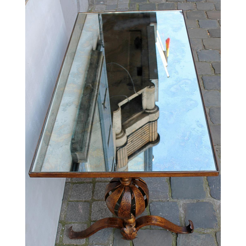 GILT BRONZE COFFEE TABLE CIRCA 1940.