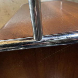 Modernist Art Deco Bauhaus tubular steel & wood 1930 sideboard furniture dresser