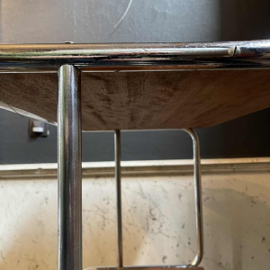 Modernist Art Deco Bauhaus tubular steel & wood 1930 sideboard furniture dresser