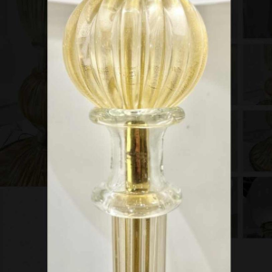 Seguso Vetri d'Arte, floor lamp in Venetian glass, circa 1940