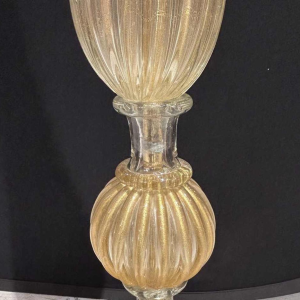 Seguso Vetri d'Arte, floor lamp in Venetian glass, circa 1940