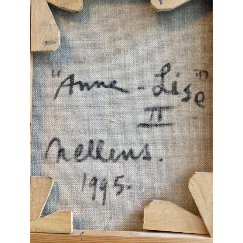 Roger Nellens " Mechanical abstraction Abstraction mécanique", oil on canvas, Belgian school