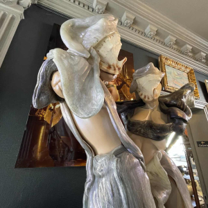 REMO PINTUS 'Couple au coquillages' Sculpture Fantastique en Polystirolo, 1970s