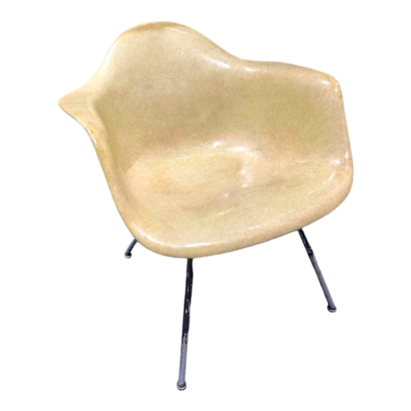 Charles et Ray EAMES pour Zénith, fauteuil Dax en fibre de verre, 1ere édition, 1950
