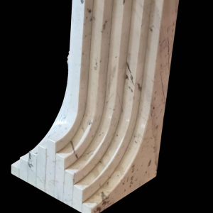 Carlo Scarpa, Carrara marmeren tafel, Italiaans ontwerp, jaren 1970