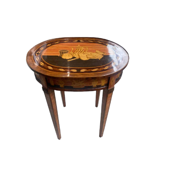 Small marquetry table
