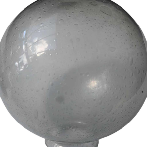 Glashu¨tte Limburg, paire d'appliques, boules de verre, ca 1970