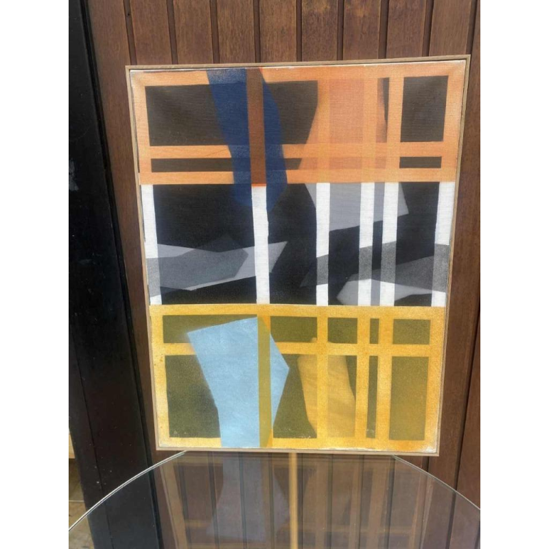 Jacques Simon, Abstract painting, oil on canvas