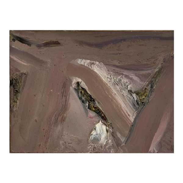 Olivier DEBRÉ, abstract painting, oil on canvas, 1971