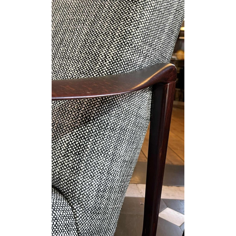 Pair of Fully Restored Vintage Armchairs, Scandinavian Design, ca 1950