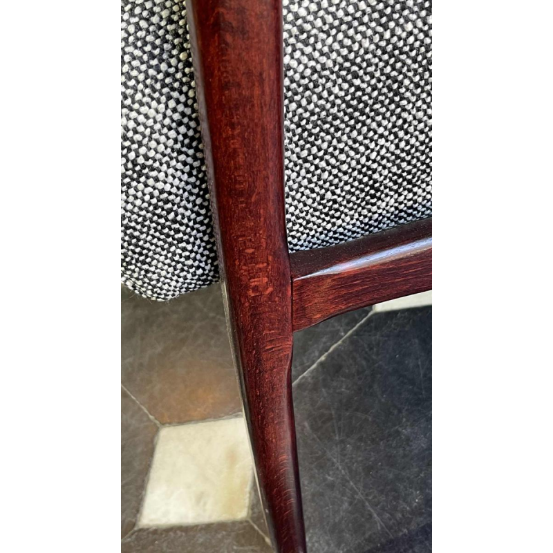 Paire de Fauteuils Vintage Entie`rement Restaure´s, Design Scandinave, ca 1950