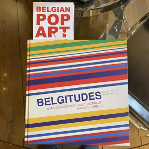 LOUIS-MARIE LONDOT "voir et revoir" Belgisch Pop'Art schilderij Olieverf op doek