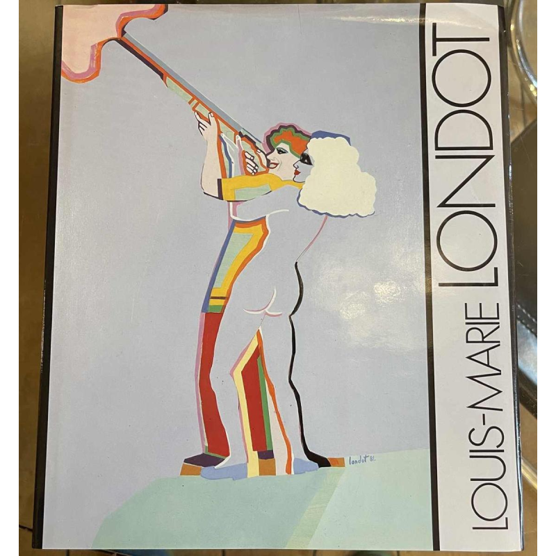 LOUIS-MARIE LONDOT "voir et revoir" Belgian Pop'Art painting Oil on canvas 1970