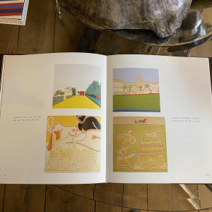 LOUIS-MARIE LONDOT "voir et revoir" Belgian Pop'Art painting Oil on canvas 1970