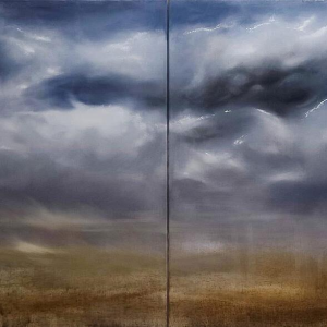 Jonathan DE CESARE - Diptyque – Huile sur toile