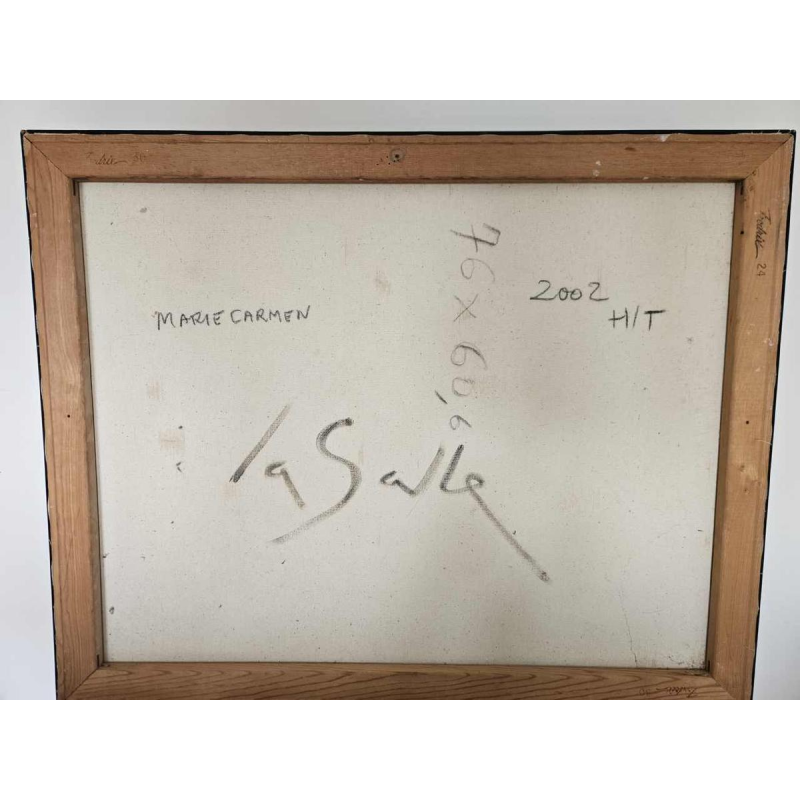 Charles-Louis Lasalle 'Marie Carmen' schilderij olieverf op doek, 2002