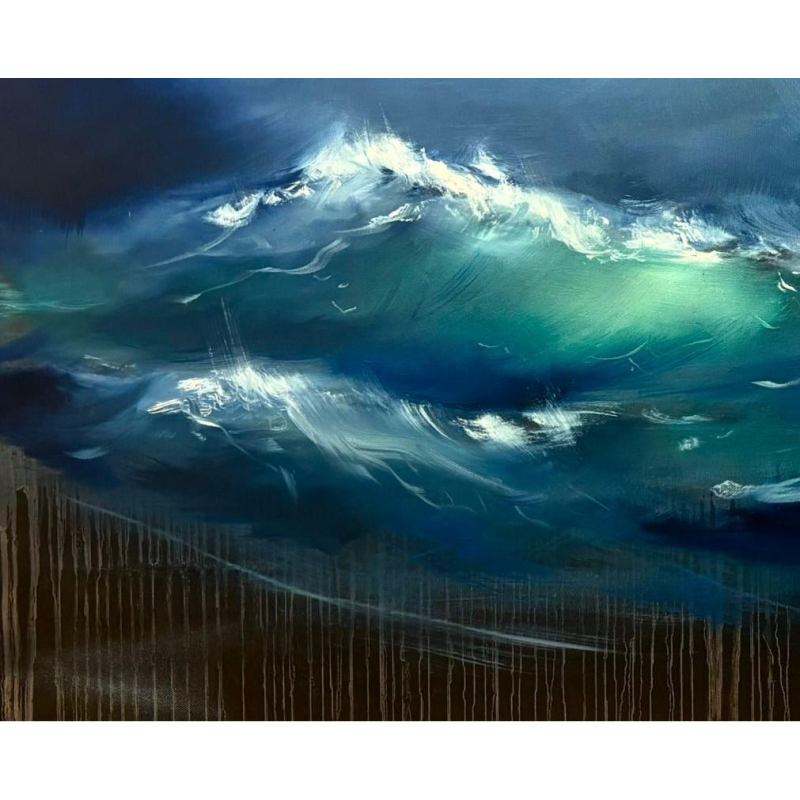 Jonathan De Cesare - Composition 2024 - Huile sur toile