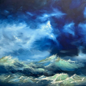 Jonathan de Cesare - Compositie 2023 - olieverf op doek