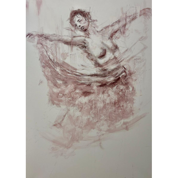 Jonathan De Cesare - Composition 2024 - Dyptique - Technique mixte sur toile