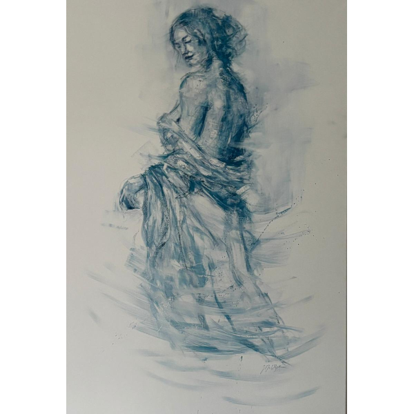 Jonathan DE CESARE - Composition 2025 - Dyptique - Technique mixte sur toile