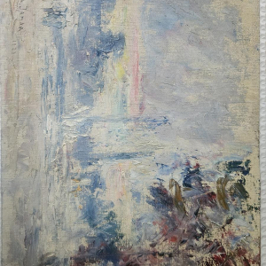 Armand Jamar, Paris, oil on panel, 1923