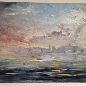 Jonathan Caesar - Oil on canvas - Composition 2025