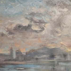 Jonathan Caesar - Oil on canvas - Composition 2025