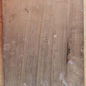 Armand Jamar [Eglise d'Essen] – naoorlogs landschap, 1919 (triptiek)