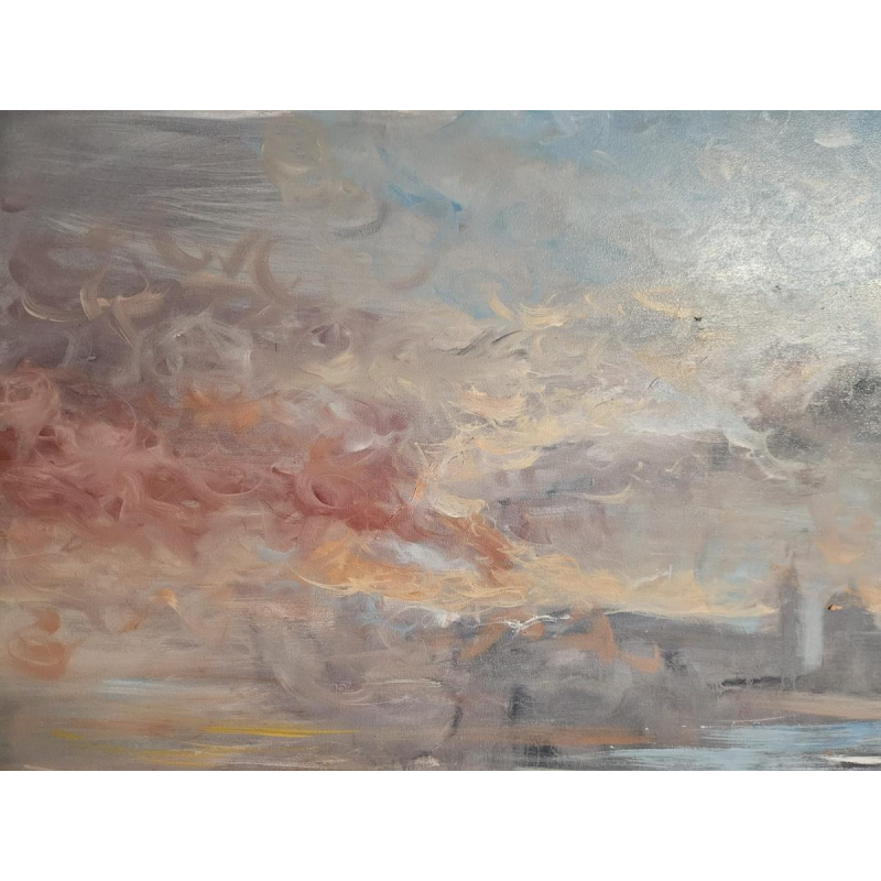 Jonathan Caesar - Oil on canvas - Composition 2025