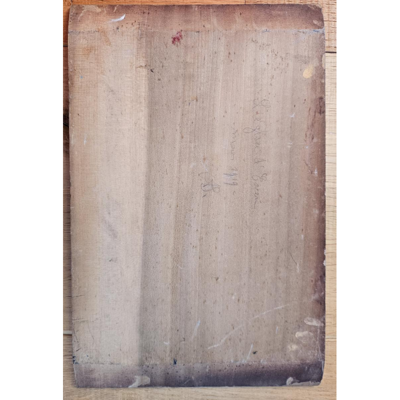 Armand Jamar [Eglise d’Essen] – paysage d’après-guerre, 1919 (triptyque)