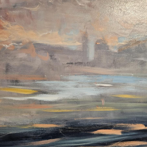 Jonathan Caesar - Oil on canvas - Composition 2025