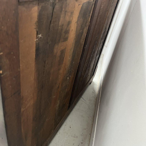 Commode secrétaire Louis Philippe en acajou, XIX siècle