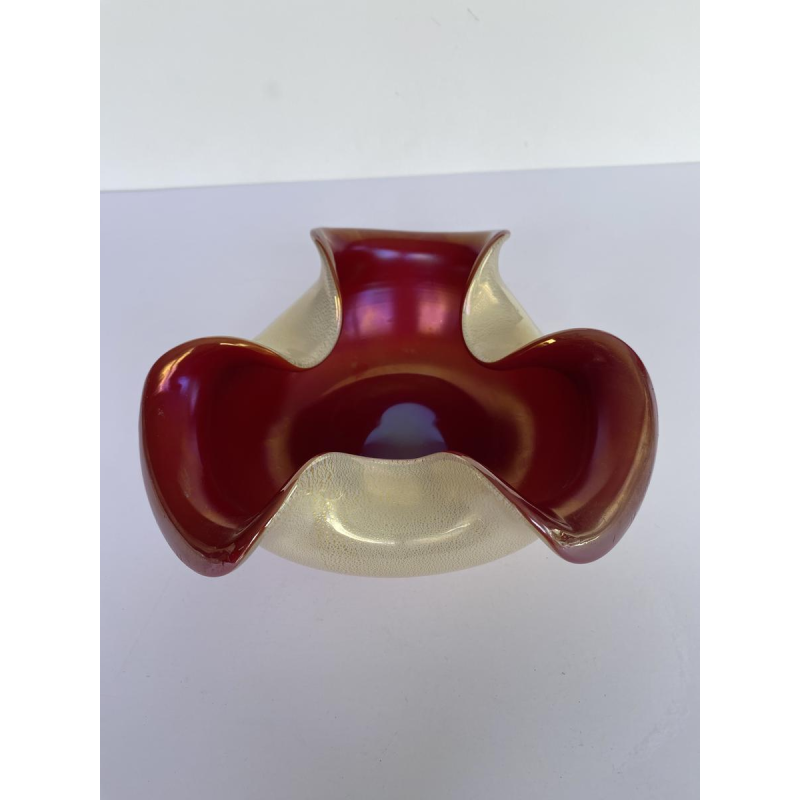 Seguso Vetri d'Arte (attribué à), coupe trilobée, Murano 1950s