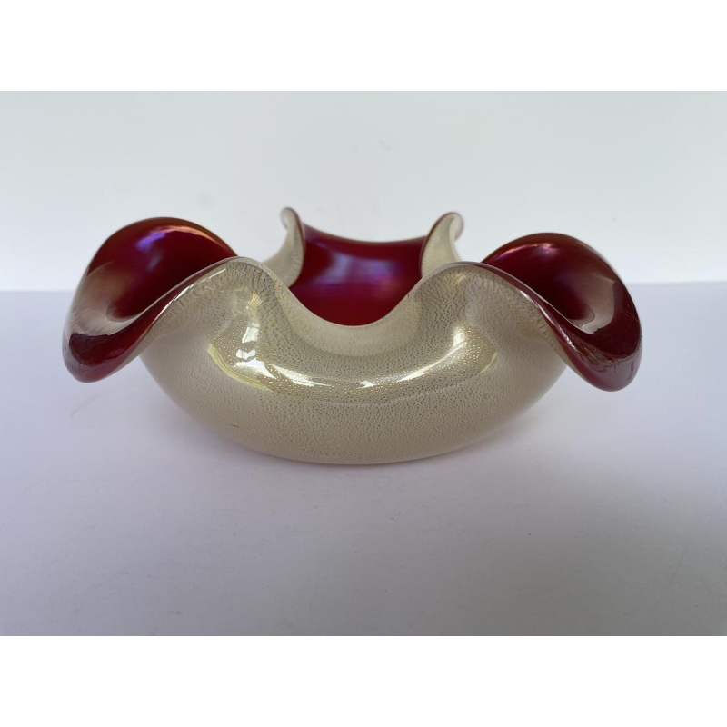 Seguso Vetri d'Arte (attribué à), coupe trilobée, Murano 1950s