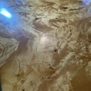 JEAN-CLAUDE MAHEY, Hollywood Regency eettafel, met geïntegreerde verlengstukken, ca. 1970