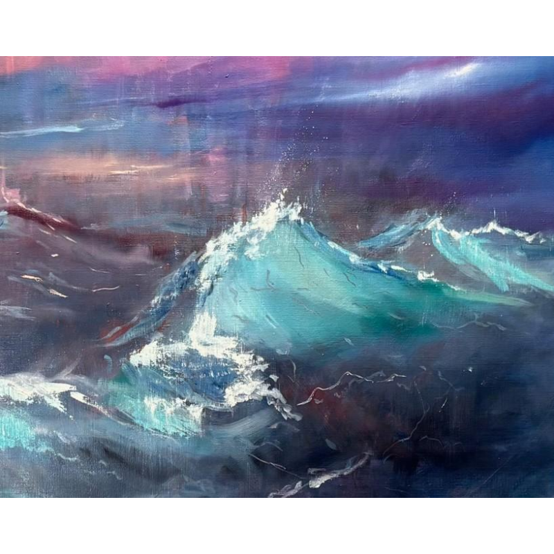 Jonathan De Cesare - Après la Nuit - Huile sur toile - 2026