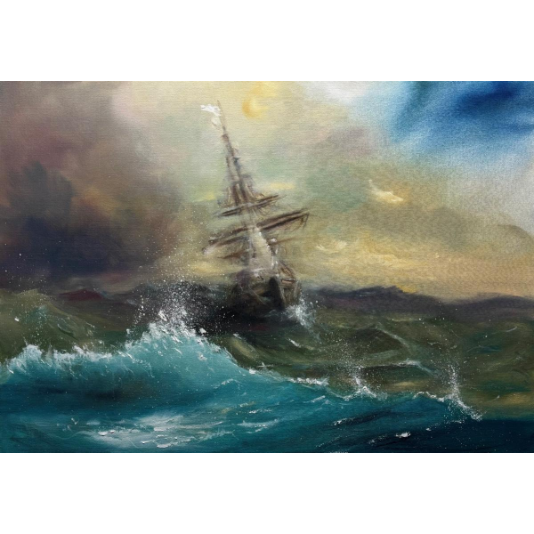 Jonathan De Cesare - Heading Towards Clarity - Oil on canvas - 2026