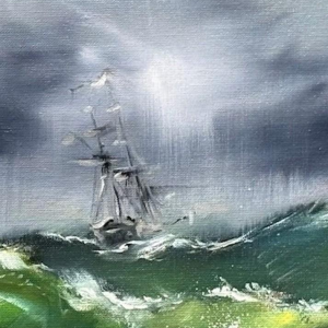 Jonathan De Cesare - Groen van Hoop - Olieverf op doek